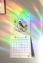 Load image into Gallery viewer, 2026 Calendar with iridescent foil!