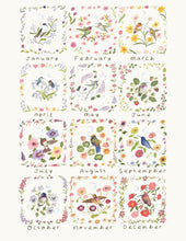 Load image into Gallery viewer, 2027 Hummingbird Calendar with Iridescent Foil! (Pre-Order)