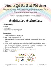 Load image into Gallery viewer, Hummingbird Garden Suncatcher