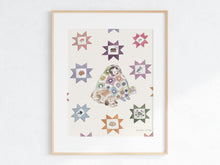 Load image into Gallery viewer, Cozy Quilt Square Gal Art Print
