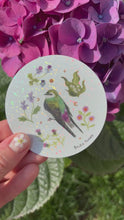 Load and play video in Gallery viewer, Violet Green Swallow Sticker