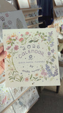 Load and play video in Gallery viewer, 2026 Calendar with iridescent foil!