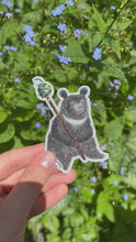Load and play video in Gallery viewer, Moon Bear Sticker