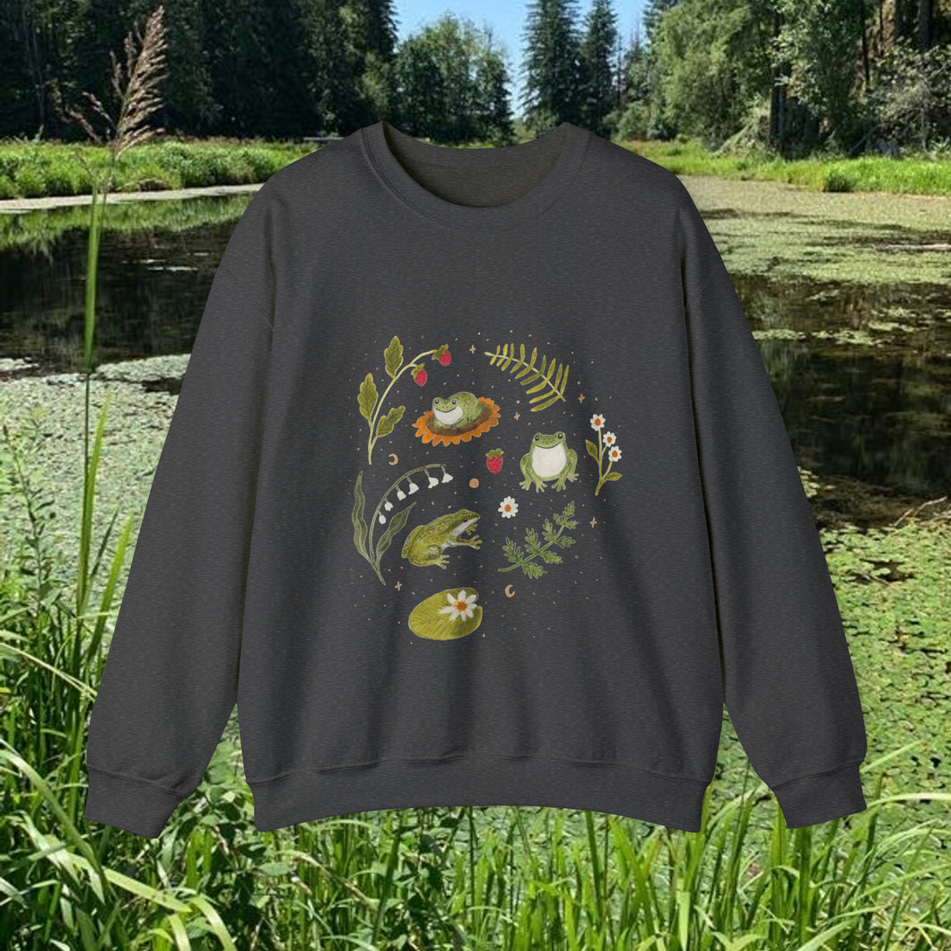 Frog Garden Sweater