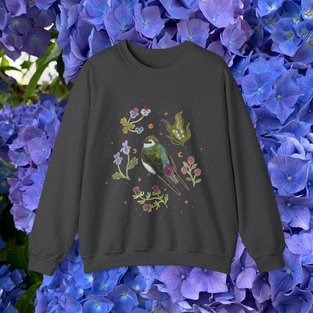 Violet-Green Swallow Sweater