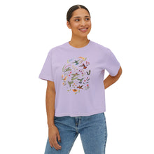 Load image into Gallery viewer, Hummingbird boxy T-shirt

