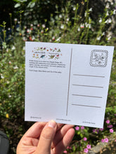 Load image into Gallery viewer, Black bears &amp; lily of the valley Postcard
