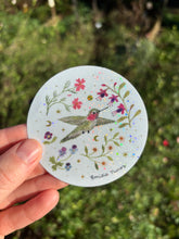 Load image into Gallery viewer, Anna's Hummingbird Garden Sticker
