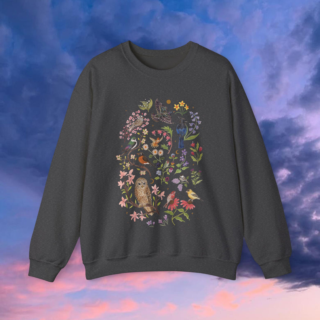 Spring Birds Sweater