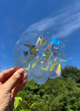 Load image into Gallery viewer, Violet Green Swallows Suncatcher
