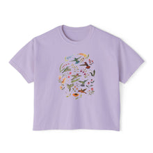 Load image into Gallery viewer, Hummingbird boxy T-shirt

