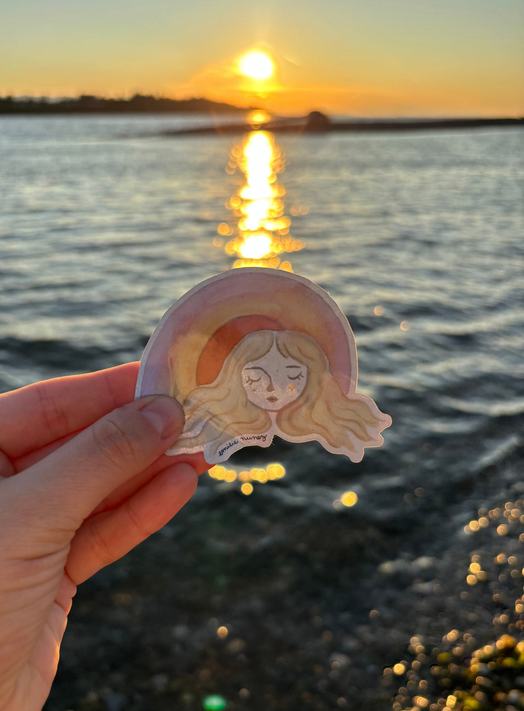 Sun Goddess Sticker
