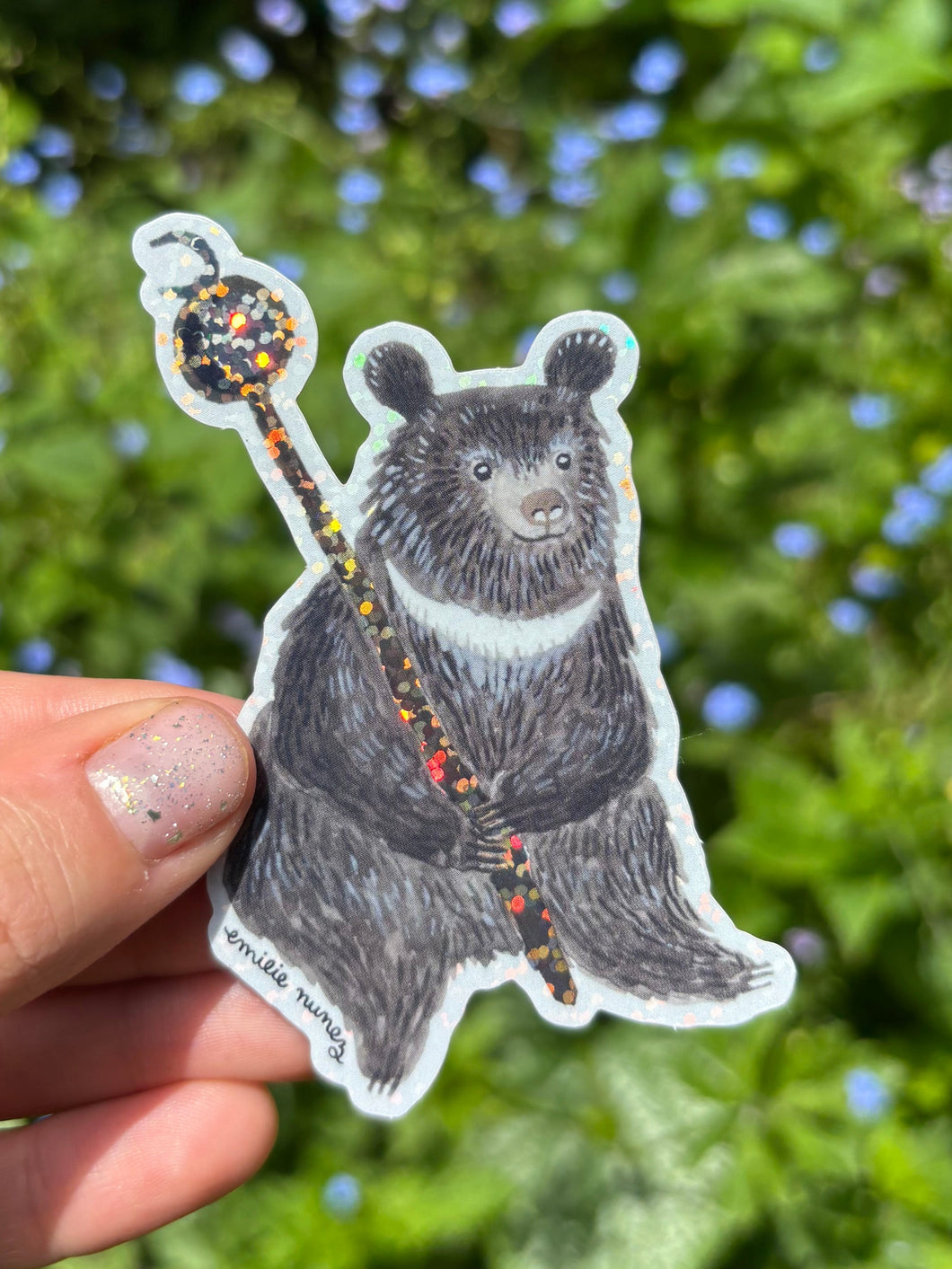 Moon Bear Sticker - Wholesale