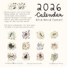 Load image into Gallery viewer, *PRE-ORDER* 2026 Calendar with iridescent foil!
