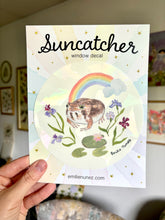 Load image into Gallery viewer, Grumpy Rain Frog Suncatcher
