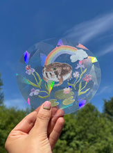 Load image into Gallery viewer, Grumpy Rain Frog Suncatcher
