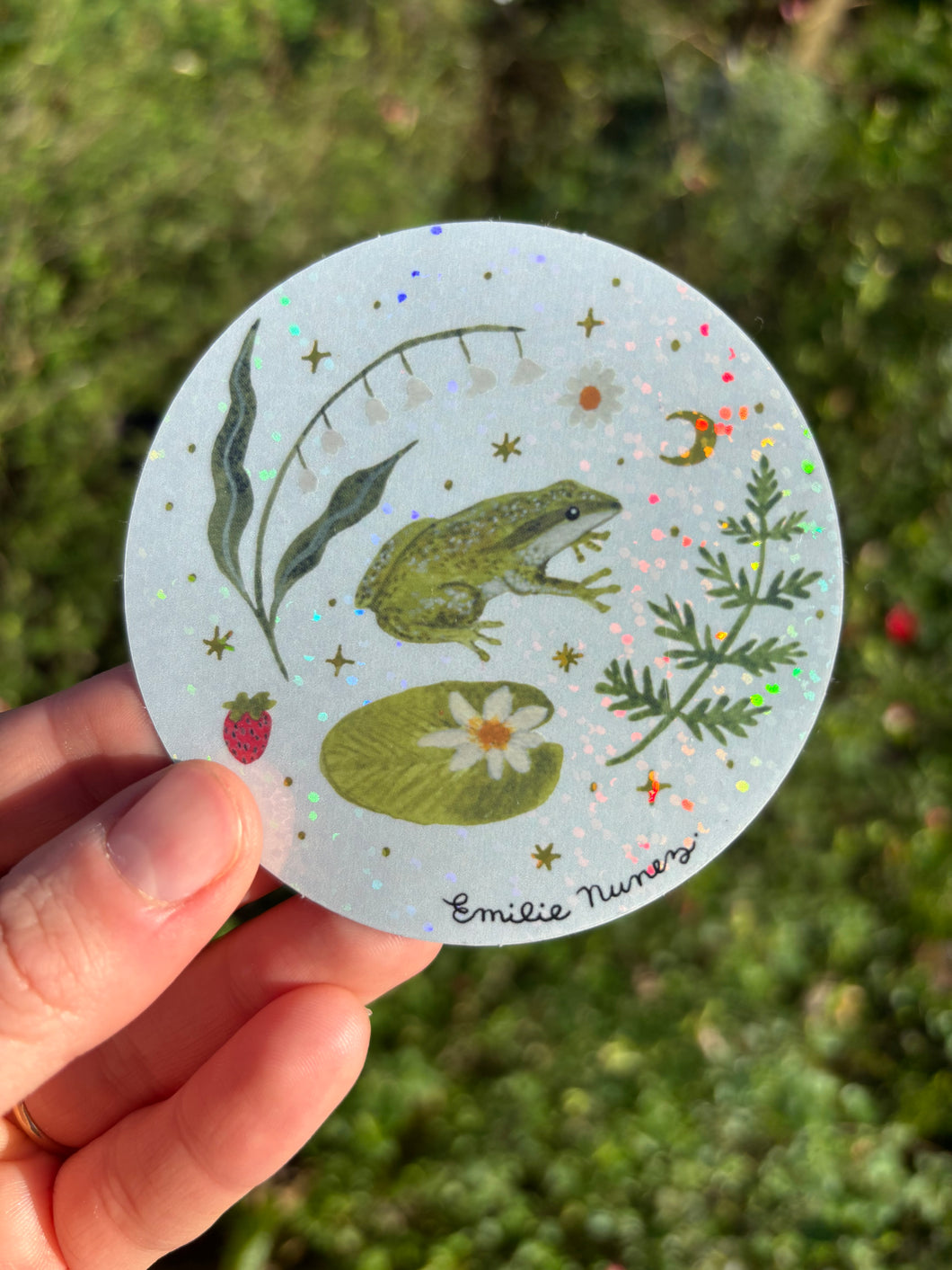 Pacific Tree Frog Sticker