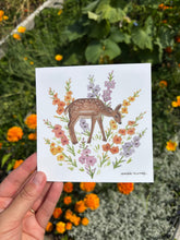 Load image into Gallery viewer, Deer &amp; Gladiolus Postcard-Wholesale
