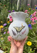 Load image into Gallery viewer, Tiger Swallowtail Butterfly Vase
