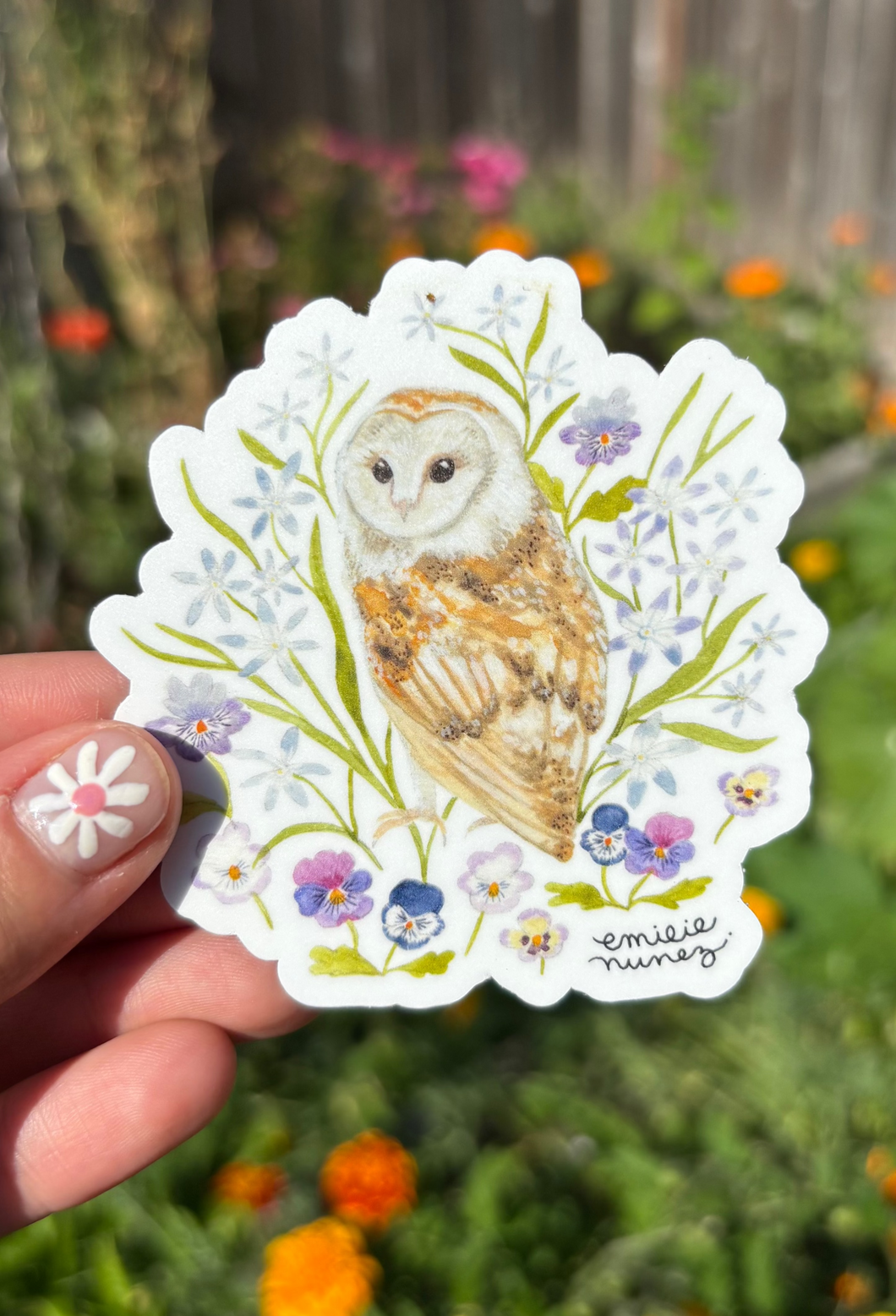 Barn Owl Sticker