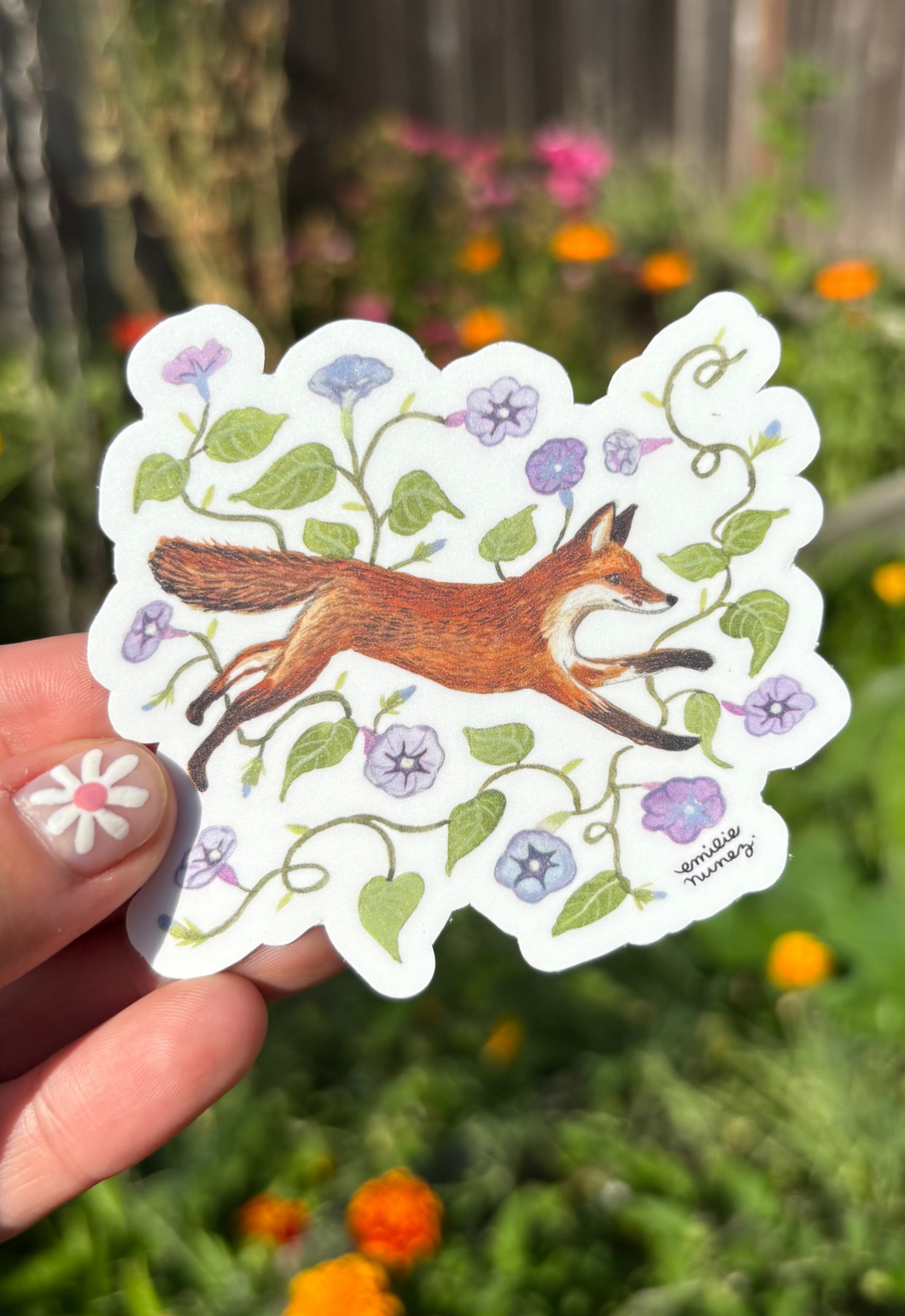 Red Fox Sticker