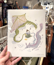Load image into Gallery viewer, Dragon Gal Art Print
