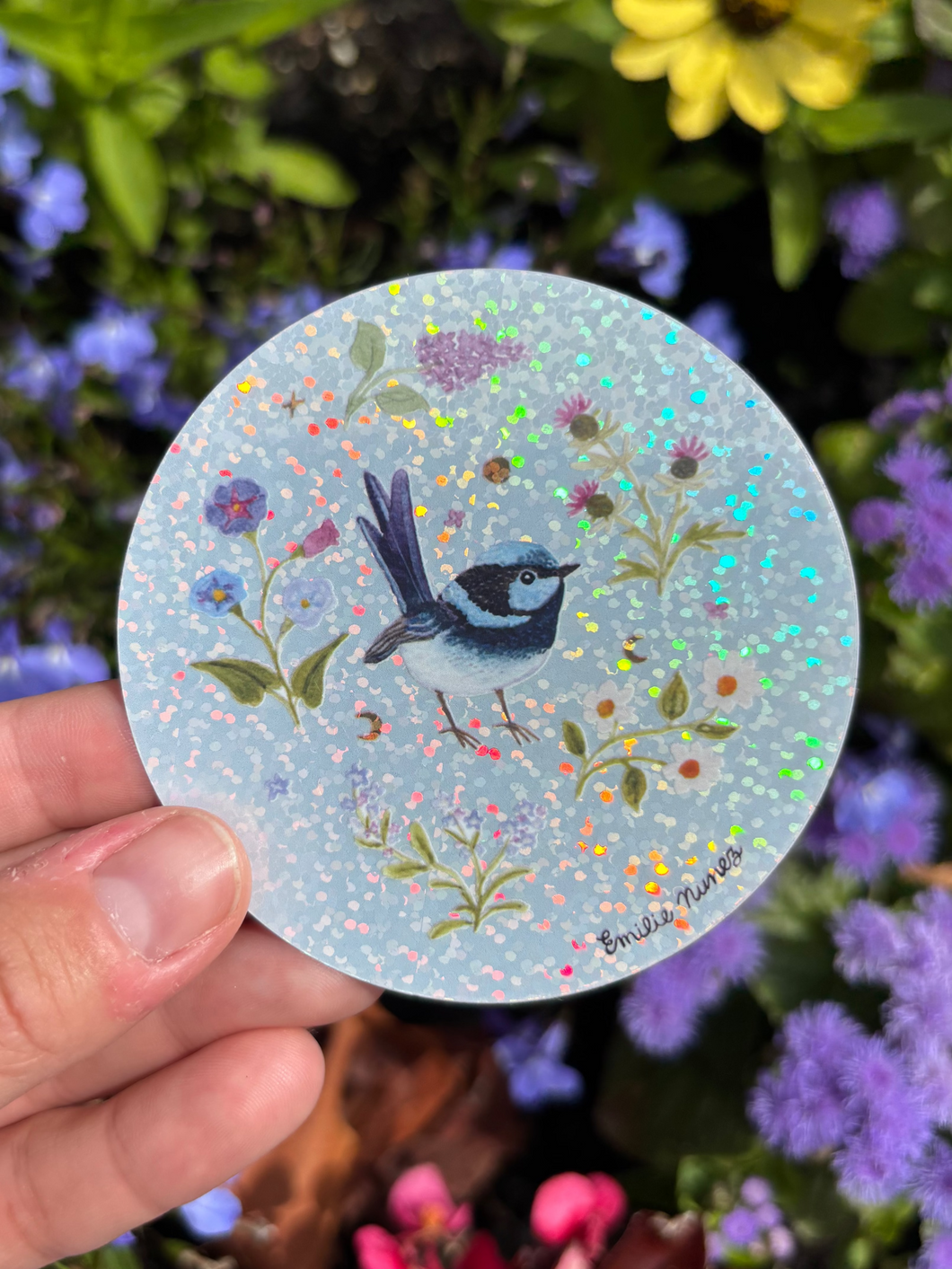 Fairy Wren Sticker - Wholesale
