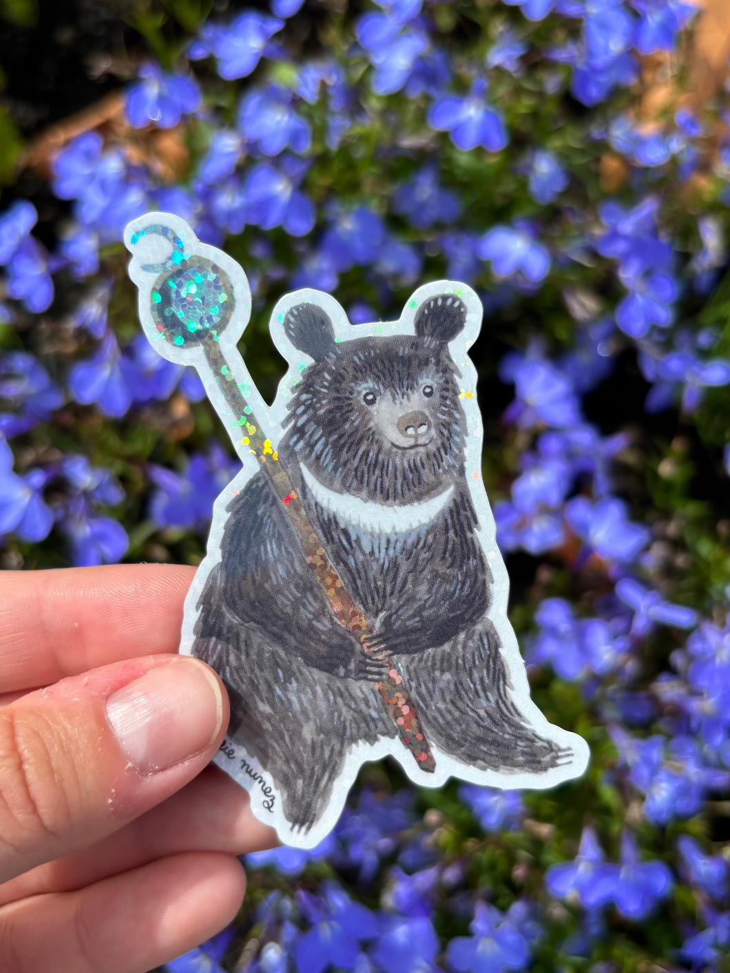 Moon Bear Sticker