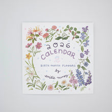 Load image into Gallery viewer, *PRE-ORDER* 2026 Calendar with iridescent foil!
