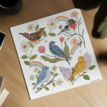 Load image into Gallery viewer, Song Birds Art Print
