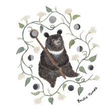Load image into Gallery viewer, Moon Bear Suncatcher
