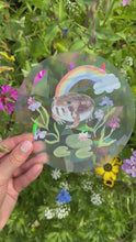 Load and play video in Gallery viewer, Grumpy Rain Frog Suncatcher
