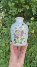 Load and play video in Gallery viewer, Pansies &amp; Bee Vase
