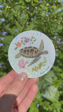 Load and play video in Gallery viewer, Green Sea Turtle Sticker
