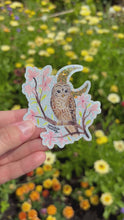 Load and play video in Gallery viewer, Barred Owl Sticker - Wholesale
