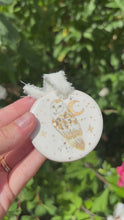 Load and play video in Gallery viewer, Barn Owl Ornament I
