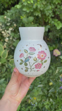 Load and play video in Gallery viewer, Bee Hummingbird &amp; Wild Roses Vase
