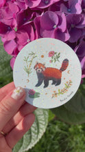 Load and play video in Gallery viewer, Red Panda Sticker (Wholesale)
