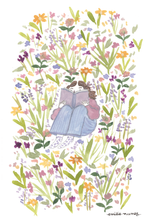 Load image into Gallery viewer, Reading Gal Postcard-Wholesale
