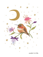 Load image into Gallery viewer, Rufous Hummingbird Art Print
