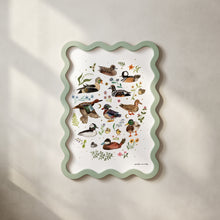Load image into Gallery viewer, Ducks Art Print
