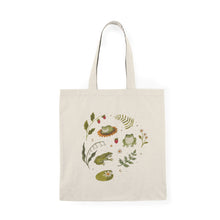 Load image into Gallery viewer, Frog Garden Tote Bag
