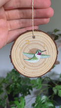 Load and play video in Gallery viewer, 32 White Bellied Woodstar Hummingbird

